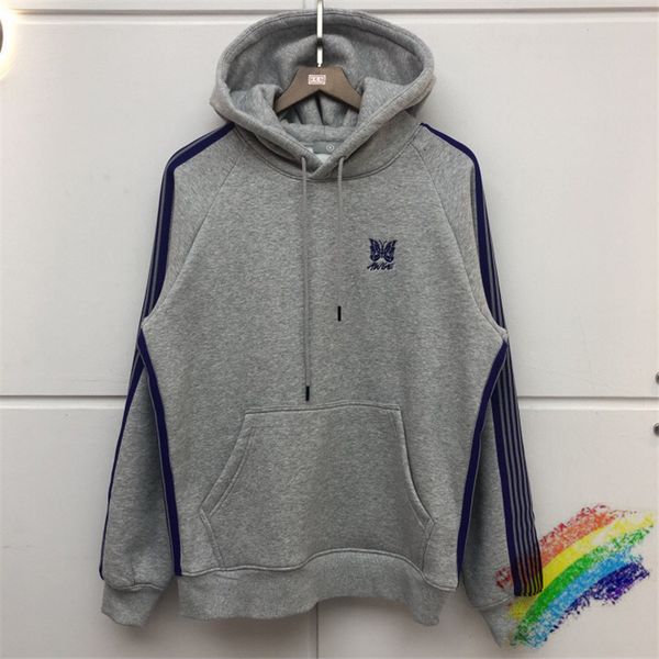 

awge х игл толстовка с капюшоном женщина мужчины высокого качества awge вышивка бабочкой пуловер толстовка, Black