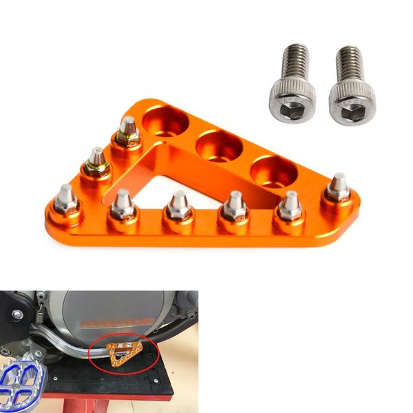 

cnc large rear brake pedal step plate tip for ktm 690 enduro smc 790 950 990 1050 1090 1190 1290 adventure /r super