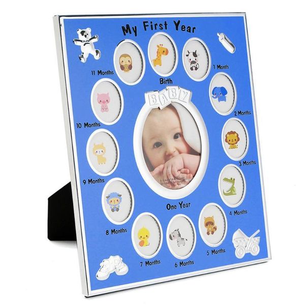 

baby first year keepsake picture p frame alloy multi picture frames for newborn home decor bjstore