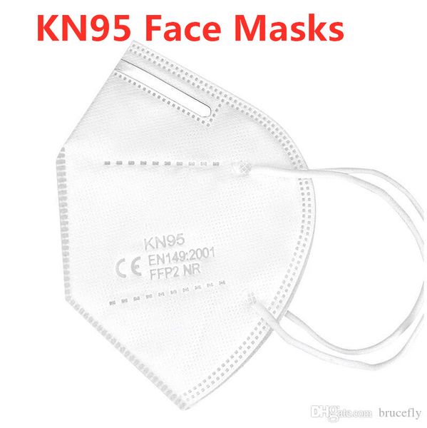 

kn95 face mask 4 layer efficiency filtration breathable with ce ffp2 anti pm 2.5 cover mouth face mask protective dustproof kn95 mask