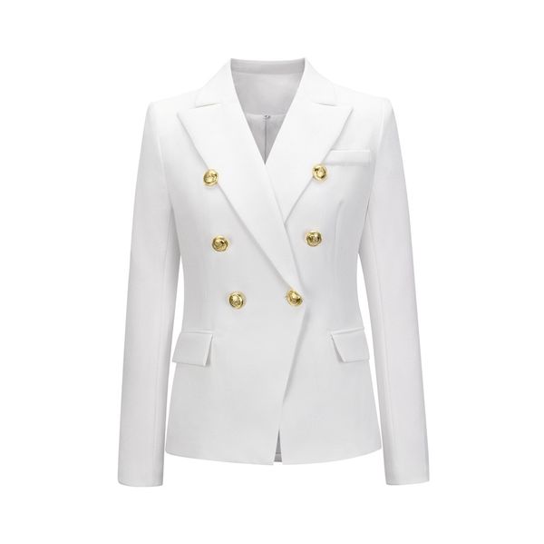 

2020 spring and summer fashion new cross-border womens small suit casual long-sleeved slim houndstooth suit jacket women, White;black