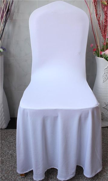 

100pcs elegant pleated swag/big skirting spandex/lycra chair cover sashes for wedding party l banquet home decorations