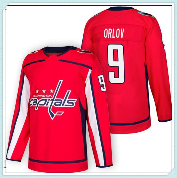 

2019 2020 Hockey Jerseys Quick Dry BLUE red Embroidery Logos Free Shipping Cheap wholesale Men Size Jersey813