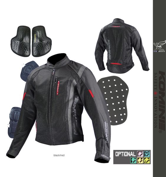 

komine jk-095 motorcycle equipped with motorcyclist suits men's off-road rally suits wrestling riding racing jacket