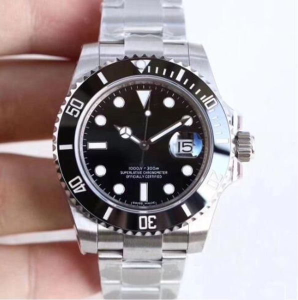 

U1 завод горячие наручные часы Сапфир черный керамический безель из нержавеющей с