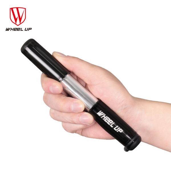 

wheel up bicycle hand pumb high pressure mini pump co2 cartridge portable stretchable mountain bike inflator aluminum alloy