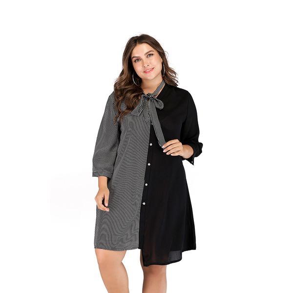 

plus size asymmetrical long coat, Black;gray