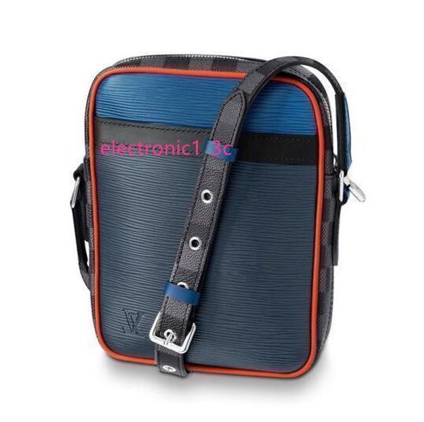 

2020 danube slim m51460 men messenger bags shoulder belt bag totes portfolio briefcases duffle luggage