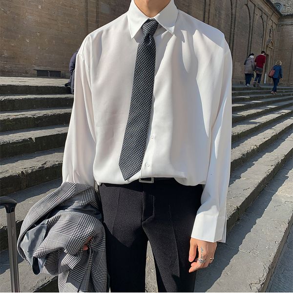 

2019 autumn and winter new basic solid color long-sleeved fashion casual korean version of the bottoming shirt white -xl, White;black