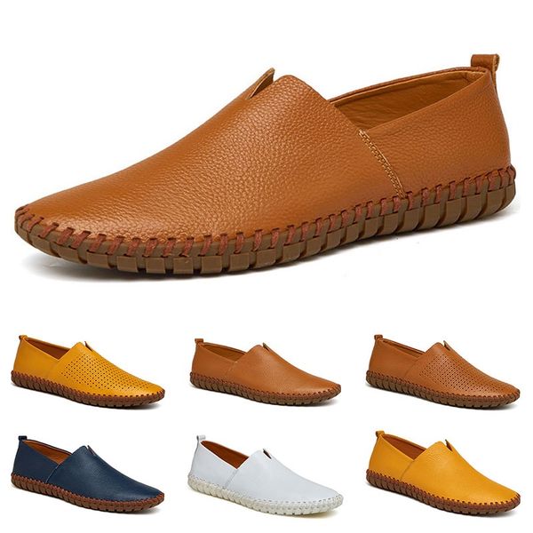 

новое прибытие 38-50 новых мужские кожаные мужские ботинки галоши британский конфеты цвета вскользь свободная перевозка груза espadrilles тр, Black