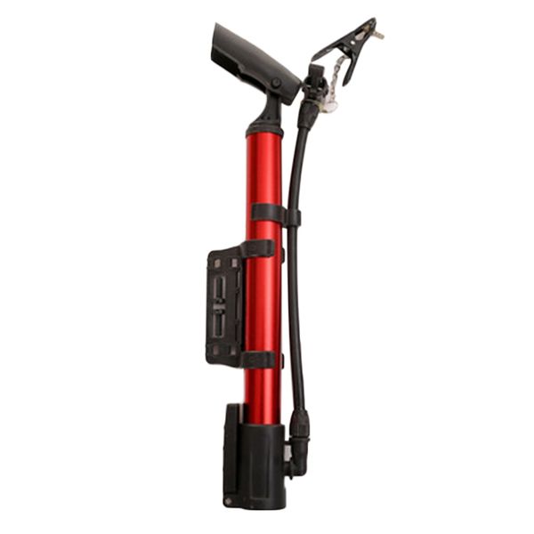 

33cm mountain bike bicycle portable high pressure aluminum alloy mini pump accessory tool lightweight road bikes