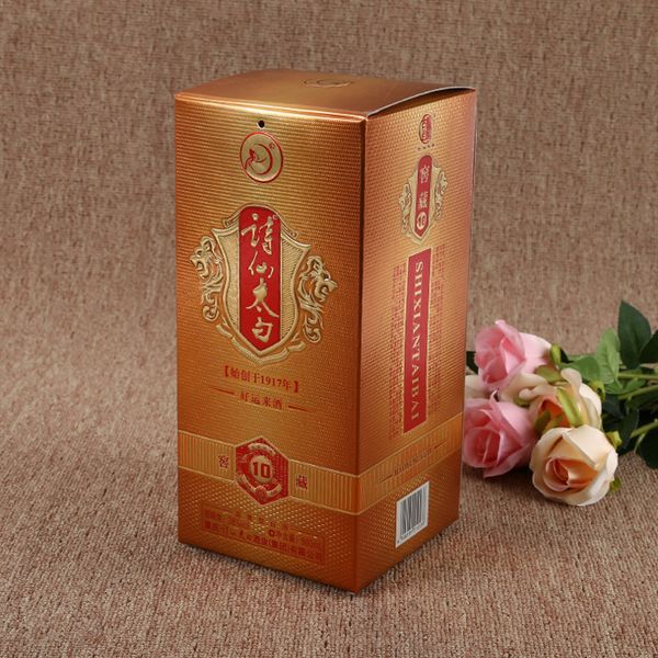 

Luxury Custom Wholesale white Paper Box Cosmetic Packaging Box Gift Lip Gloss Box With Gold Foil Logo ---PX0233