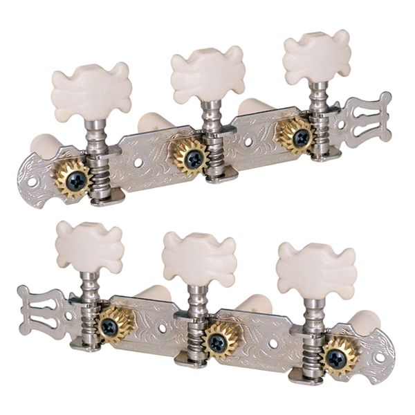 

set of 2 classical guitar tuning pegs machine heads tuners guitar parts