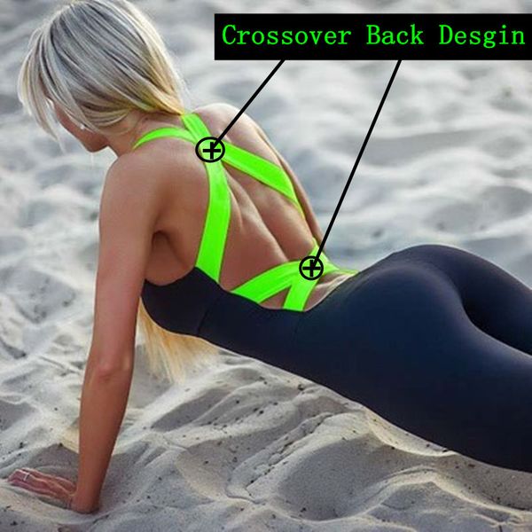 

2020 workout tracksuit for women one piece sport clothing backless sport suit running tight dance sportswear gym yoga women set, White;red