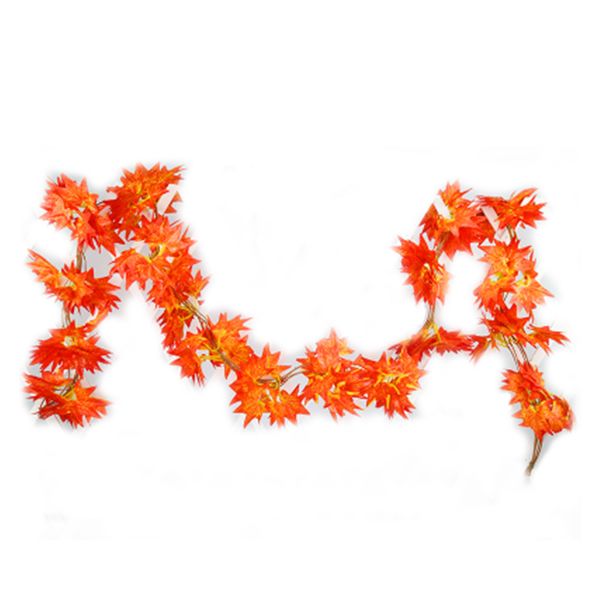 

artificial fake vines hanging plant large leaves garland for decor indoor outdoors - 5pcs/set as shown