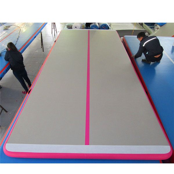 

factory 5*2*0.2m gymnastics inflatable air track, gym mat inflatable air tumble track, inflatable air track