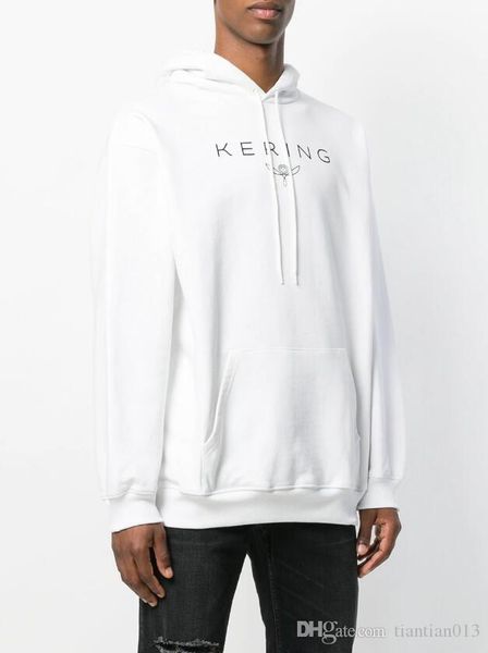 

2019 новая мужские белые толстовки и делюкс мужские и женская толстовки с длинным рукавом пуловеры brand street мужская и fashionhoodies жен, Black