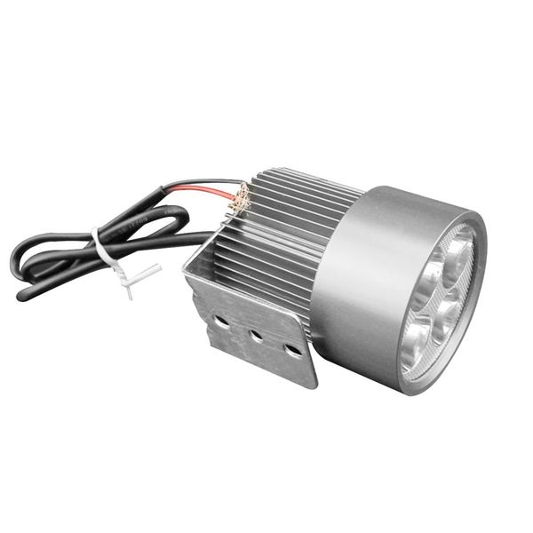 

1pc 12v-85v 20w motorcycle e-bike led headlight lamp car accessories (silver