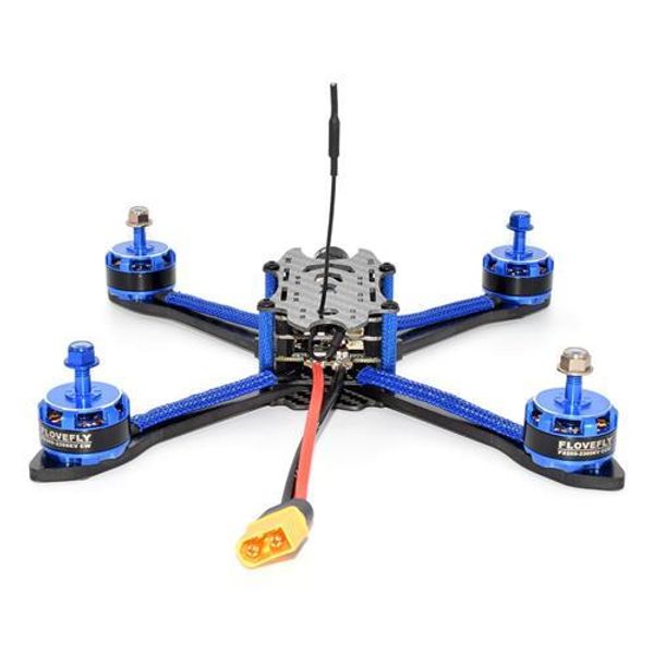 

bfight 210 brushless fpv гонки drone 5.8g 40ch omnibus f3 pro osd 30а blheli_s dsm2 / dsmx приемник - bnf