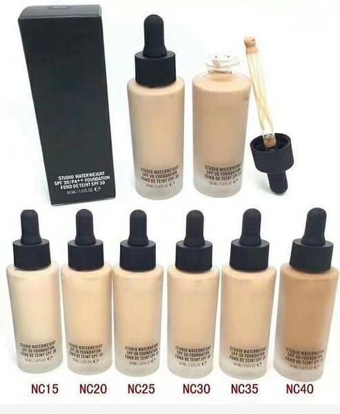

Brand good quality face tudio waterweight pf 30 foundation fond de teint 30ml matchma ter liquid foundation 6 color