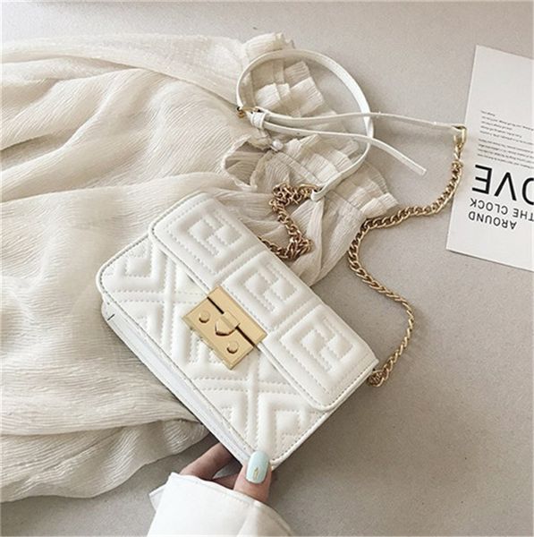 

fashion handbag stylish shoulder bag cross body chain embroidery line small square bag ph-cfy20051835