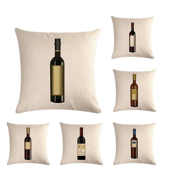 

европейский стиль хлопок белье домашний текстиль декор диван бросьте подушки декоративные подушки красное вино печатные площади подушка обло