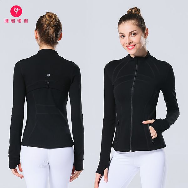 

agleroc yoga jacket woman close yoga loose coat run bodybuilding leisure time jacket self-cultivation thin serve
