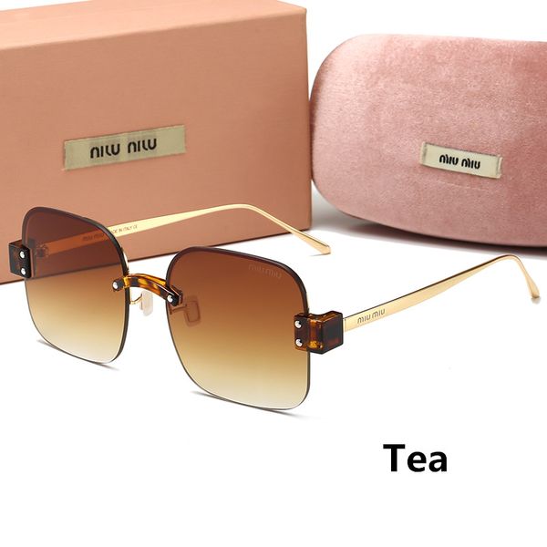 

designer sunglasses for womens luxury sunglasses womens fashion adumbral glasses uv400 5 colors option style mm0100 with box, White;black