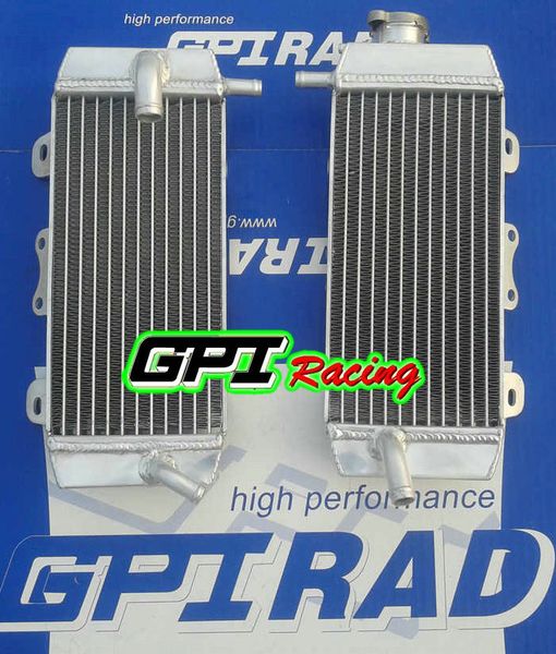 

aluminium radiator for yamaha yz250f yzf250 2006 06/ wr250f wr 250f 2007-2009 2008 gpi racing rh&lh