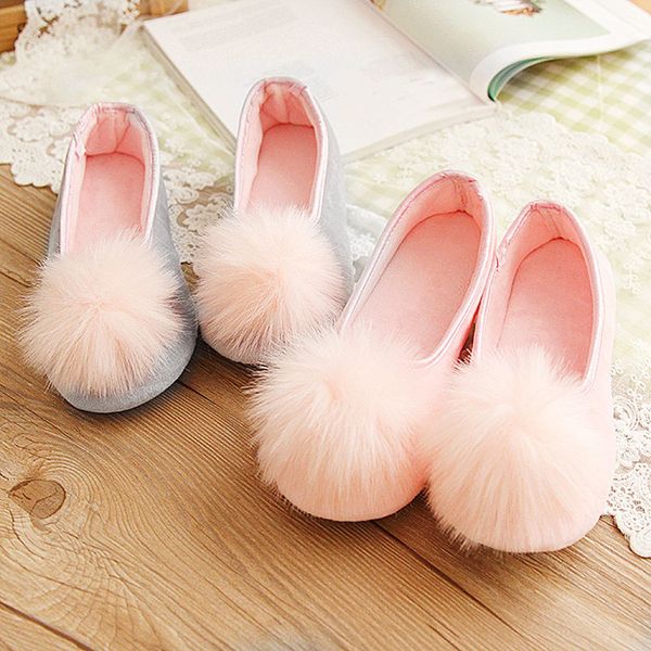 

women home slippers all-inclusive warm pregnant women shoes slip on flats loafers shoes for female flock moccasins footwear, Black