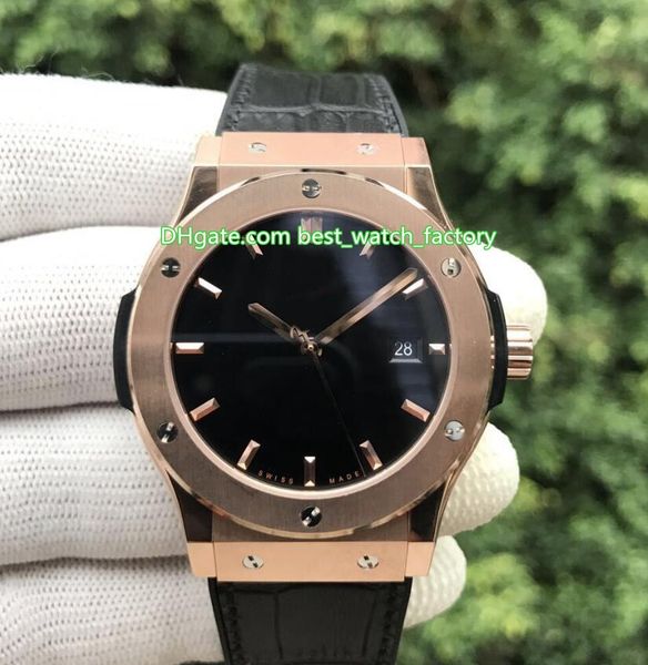 

8 style selling watch jj maker 42mm 18k gold swiss cal.hub1112 2892 movement transparent automatic mens watch watches, Slivery;brown