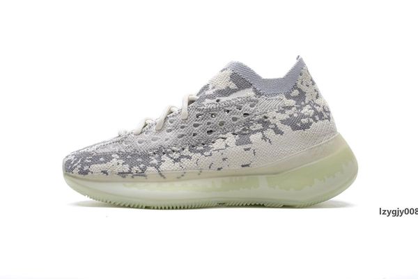 

с коробкой hot ins 380 alien kanye west кроссовки 3m светоотражающие бренд-дизайнер мода 2019 унисекс спортивные кроссовки размер 36-47. 5