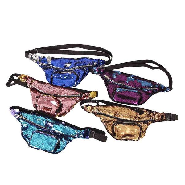 

aelicy laser neutral waist bag running men women outdoor running fashion female men sport pockets crossbody bag chest