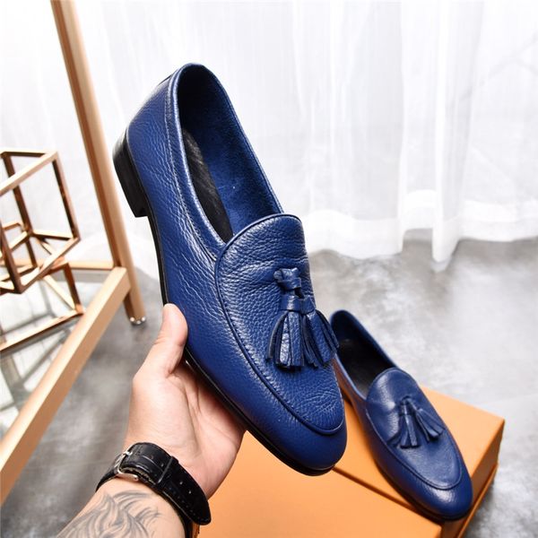 

2019 styles men's casual shoes designer mens dress shoes real leather black luxury shoe men designer shoes plus size with box