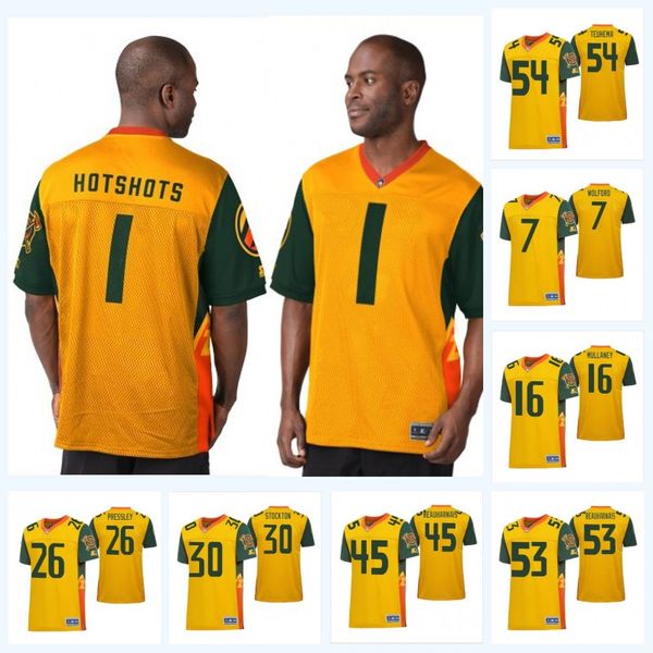 

Arizona Hotshots 7 John Wolford 26 Jhurell Pressley 16 Richard Mullaney 10 Trevor Knight 15 Rashad Ross Alliance of American Football Jersey