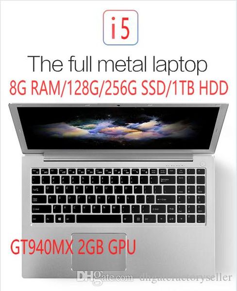 

Ver ion metal lap15 6 inch fhd ip 1920x1080 creen intel core i5 6200u cpu 8gb ram 256g d 1tb hdd gt940mx 2gb gpu ultrathin