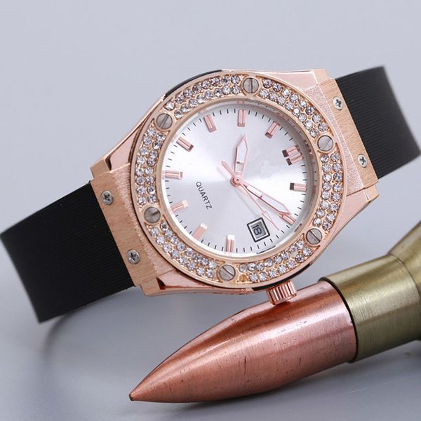 

Горячие Роскошные Мужские Часы Силиконовый Ремешок Спортивные Военные Часы Авто