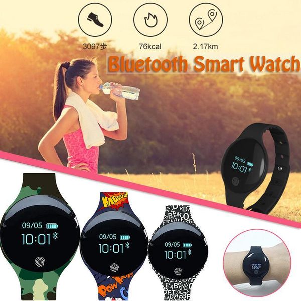 

tlw08 bluetooth smart watch women waterproof bracelet band fitness tracker wristband sms qq pedometer sports smartwatch ip65, Slivery;brown