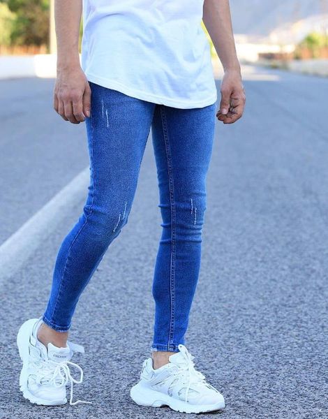 

джинсы blue dot лазерные узкие fit мужские джинсы