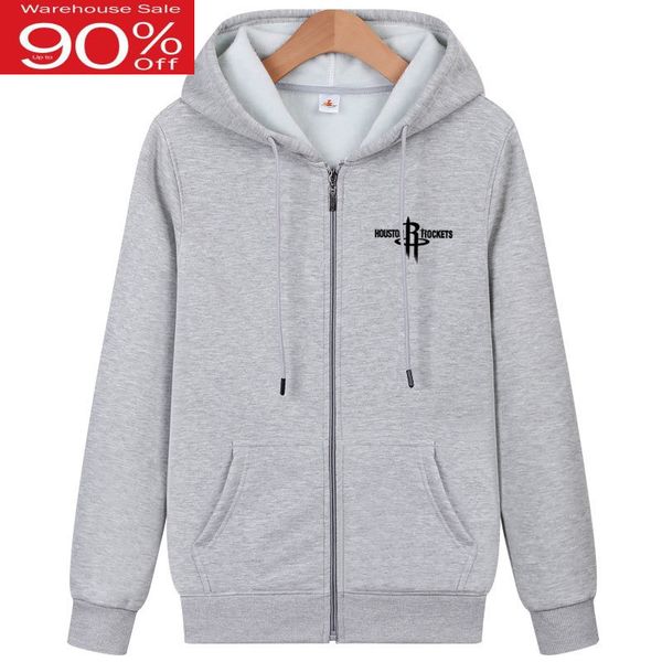 

men sweatshirt with a hoody plus velvet to keep warm 2020 new winter thick male hoodies casual zipper black gray red h56