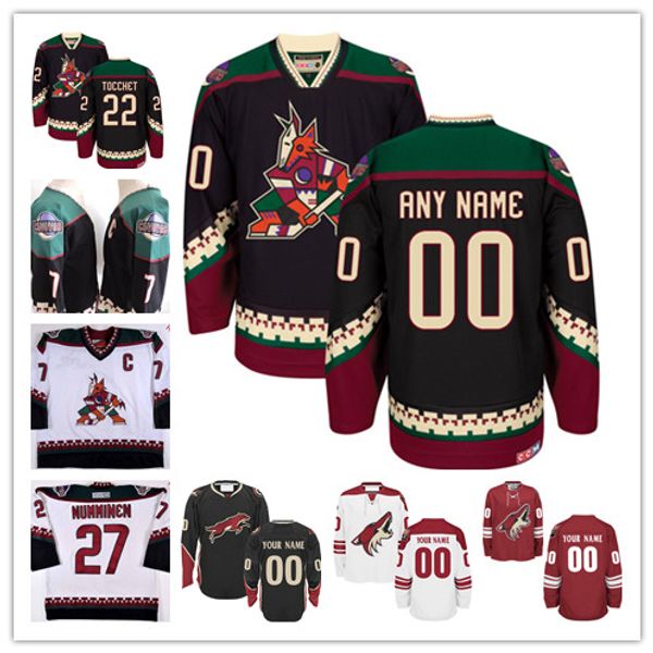

Mens Custom Phoenix Coyotes Jerseys TONY AMONTE Oleg Tverdovsky MIKE GARTNER NIKOLAI KHABIBULIN DANIEL BRIERE Arizona COYOTES Jersey S-3XL