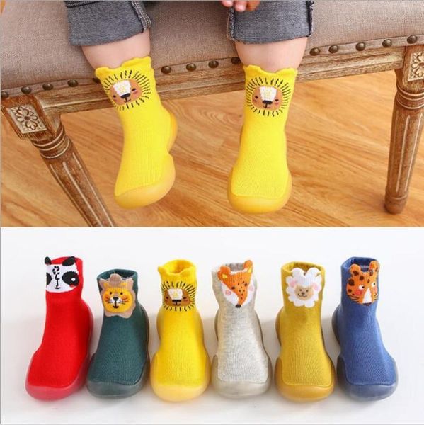 

toddler indoor sock shoes newborn boy and girl breathable anti-slip toddler shoes with rubber soles
