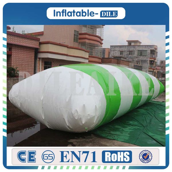 

0.9mm pvc 7m*3m inflatable water blob, inflatable water jumping bag for sale(size:700x300cm