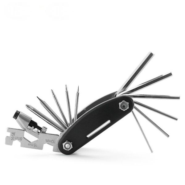

combination screwdriver bicycle bike tool set multi functional riding tool maintenance wrench 16 in 1 outdoor multipurpose