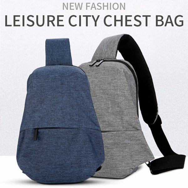 

2019 new backpack bag leisure men shoulder bag messenger outdoor waterproof travel chest pack backpack cycling bum outdoor