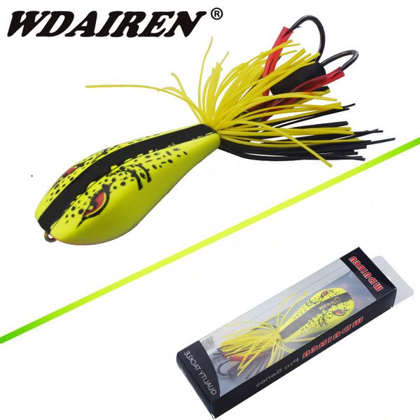 

1pcs High Quality Cicada Frog Fishing Lures Snakehead Lure 9cm 9.2gtopwater Hard Bass Bait Frog Lure Fishing Tackle