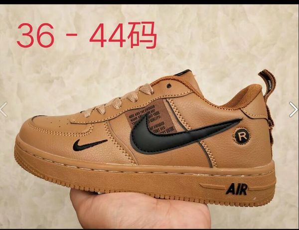 

wholesale classic 2020 new men forced bottom shoes breathable designers luxury fashion casual shoes size 36-44, Black