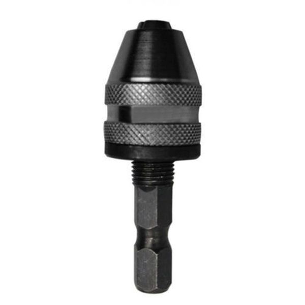 

0.5-3mm keyless drill chuck quick change bit driver adapter hex shank 6.35mm