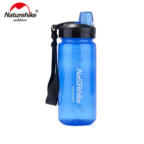 

naturehike 500ml sports water bottle spray water shaker outdoor cup drinkware bicycle bottle sports fitness health