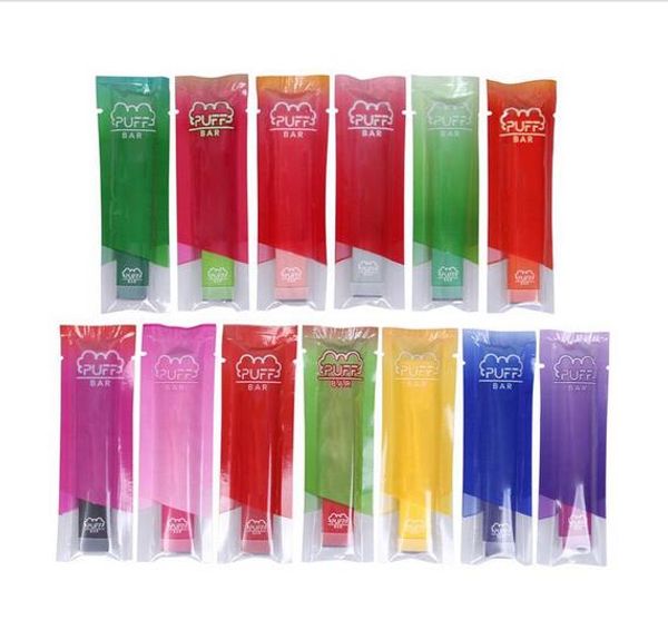 

New Puff Bar Disposable Empty Pod Starter Kit 280mAh Battery With 1.3ml Cartridge Device Pods Vape Pen 13 colors VS LOGIC